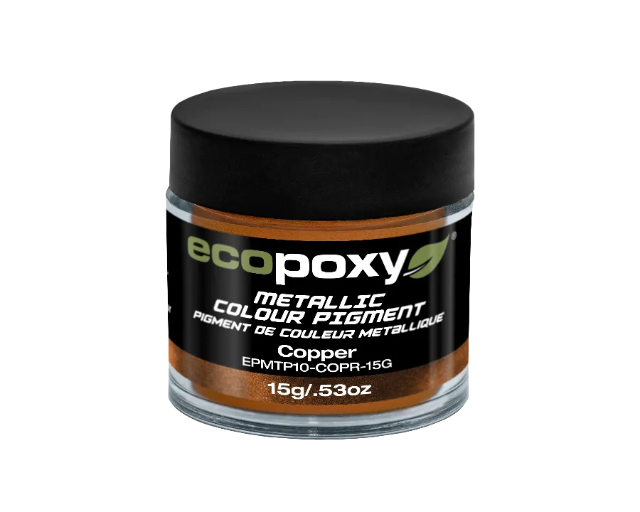 EcoPoxy Mica Powder. Metallic Color Pigments for Epoxy Resin