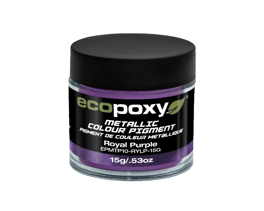 EcoPoxy Mica Powder. Metallic Color Pigments for Epoxy Resin