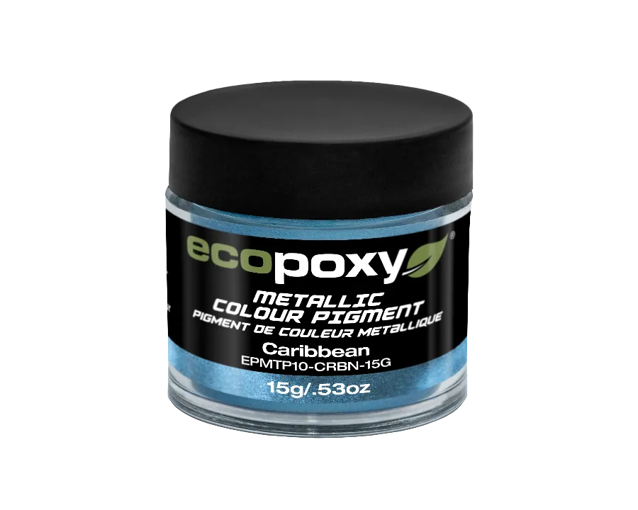 EcoPoxy Mica Powder. Metallic Color Pigments for Epoxy Resin
