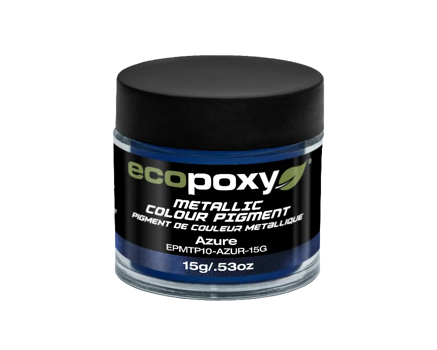 EcoPoxy Mica Powder. Metallic Color Pigments for Epoxy Resin
