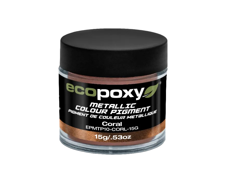 EcoPoxy Mica Powder. Metallic Color Pigments for Epoxy Resin