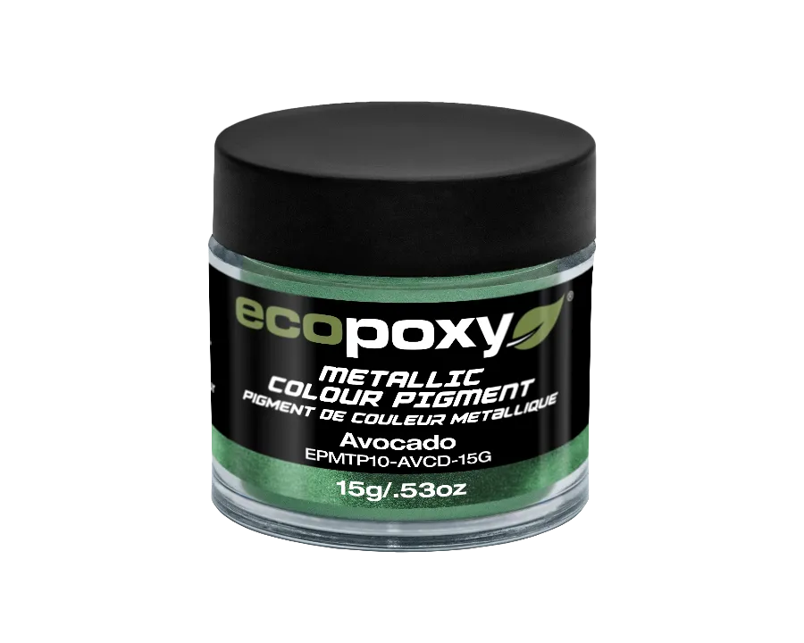EcoPoxy Mica Powder. Metallic Color Pigments for Epoxy Resin