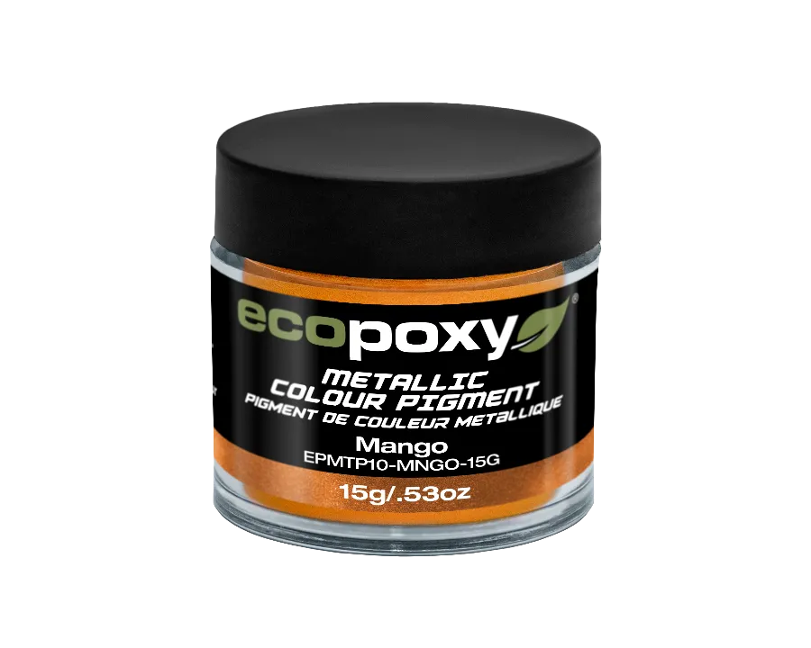EcoPoxy Mica Powder. Metallic Color Pigments for Epoxy Resin