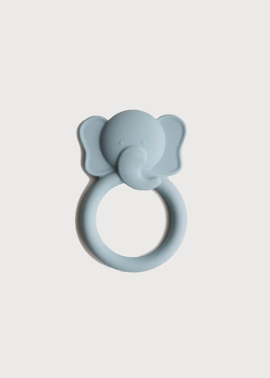 Elephant Teether in Blue