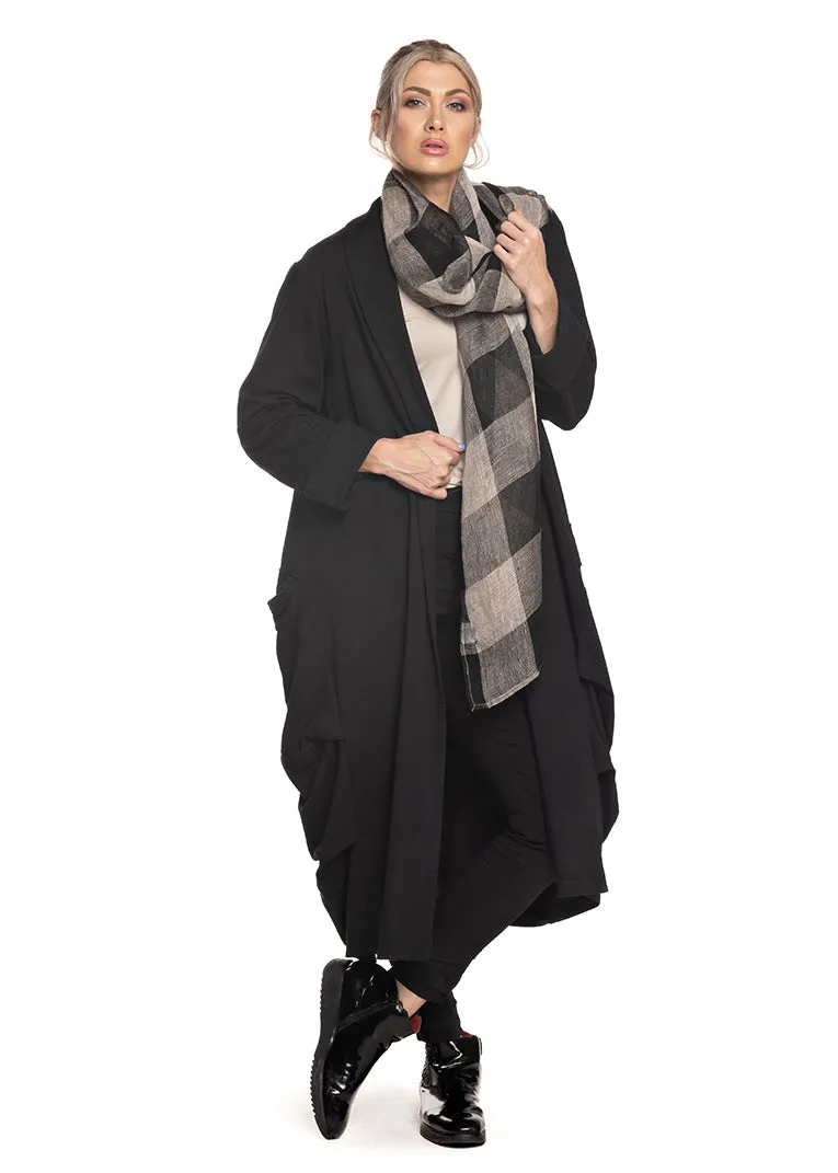 Eloisa Scarf in Onyx Check
