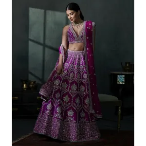 ESHMA LEHENGA SET – VIVID VIOLET