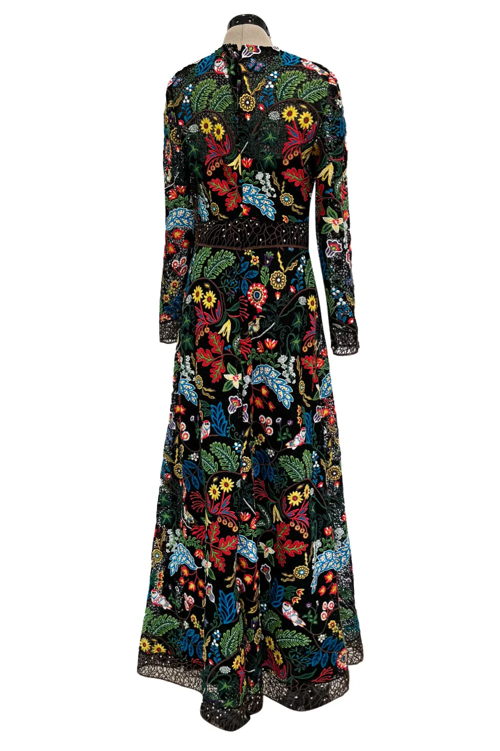 Exquisite Resort 2016 Valentino by Pierpaolo Piccioli & Maria Grazia Chiuri Embroidered Dress