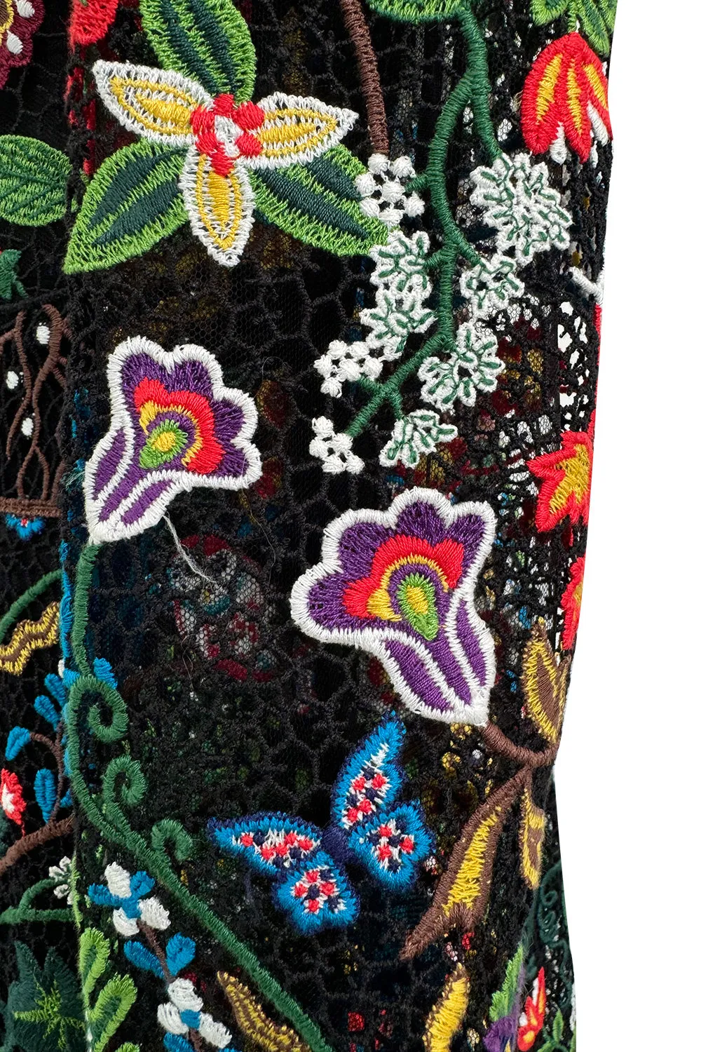 Exquisite Resort 2016 Valentino by Pierpaolo Piccioli & Maria Grazia Chiuri Embroidered Dress