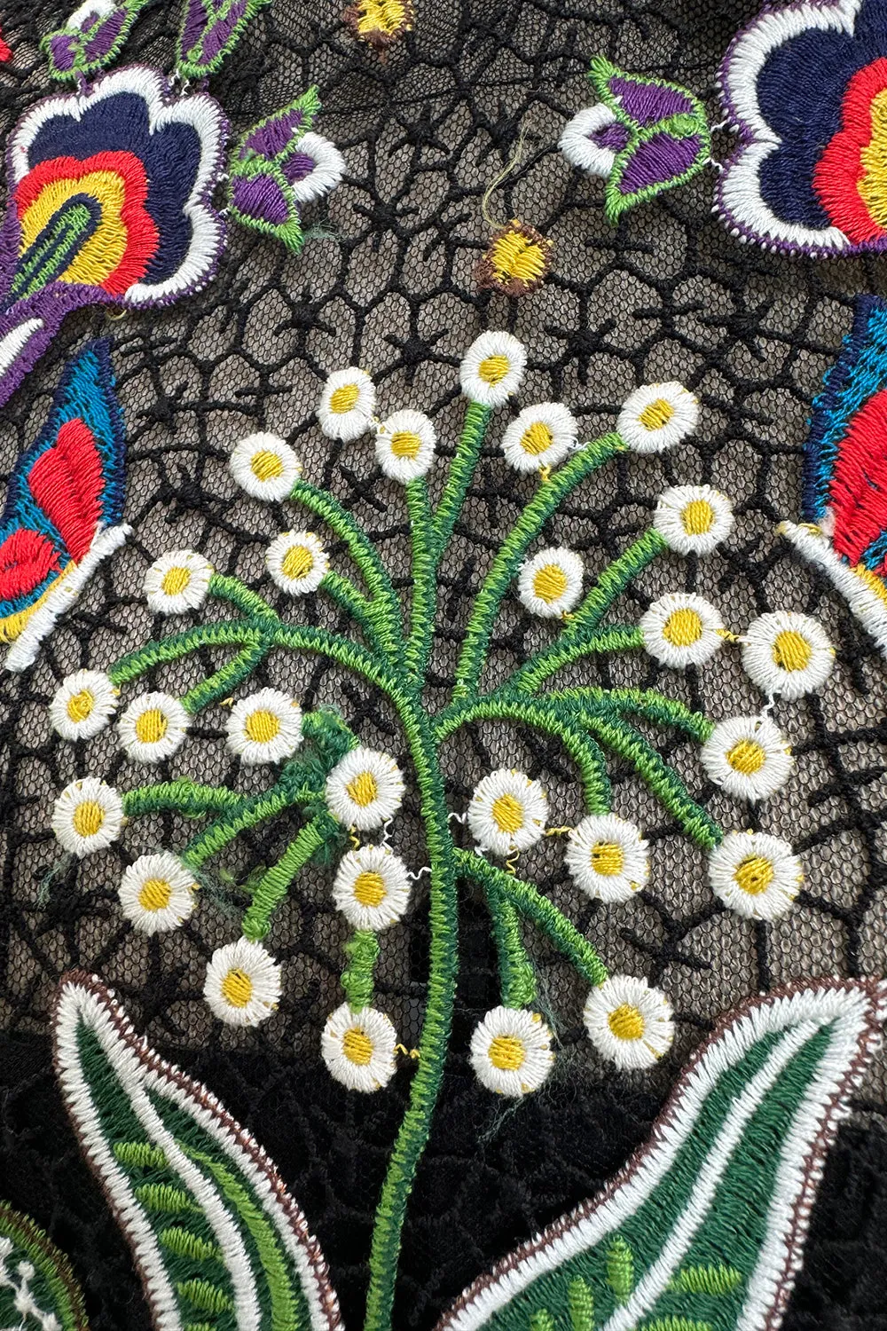 Exquisite Resort 2016 Valentino by Pierpaolo Piccioli & Maria Grazia Chiuri Embroidered Dress