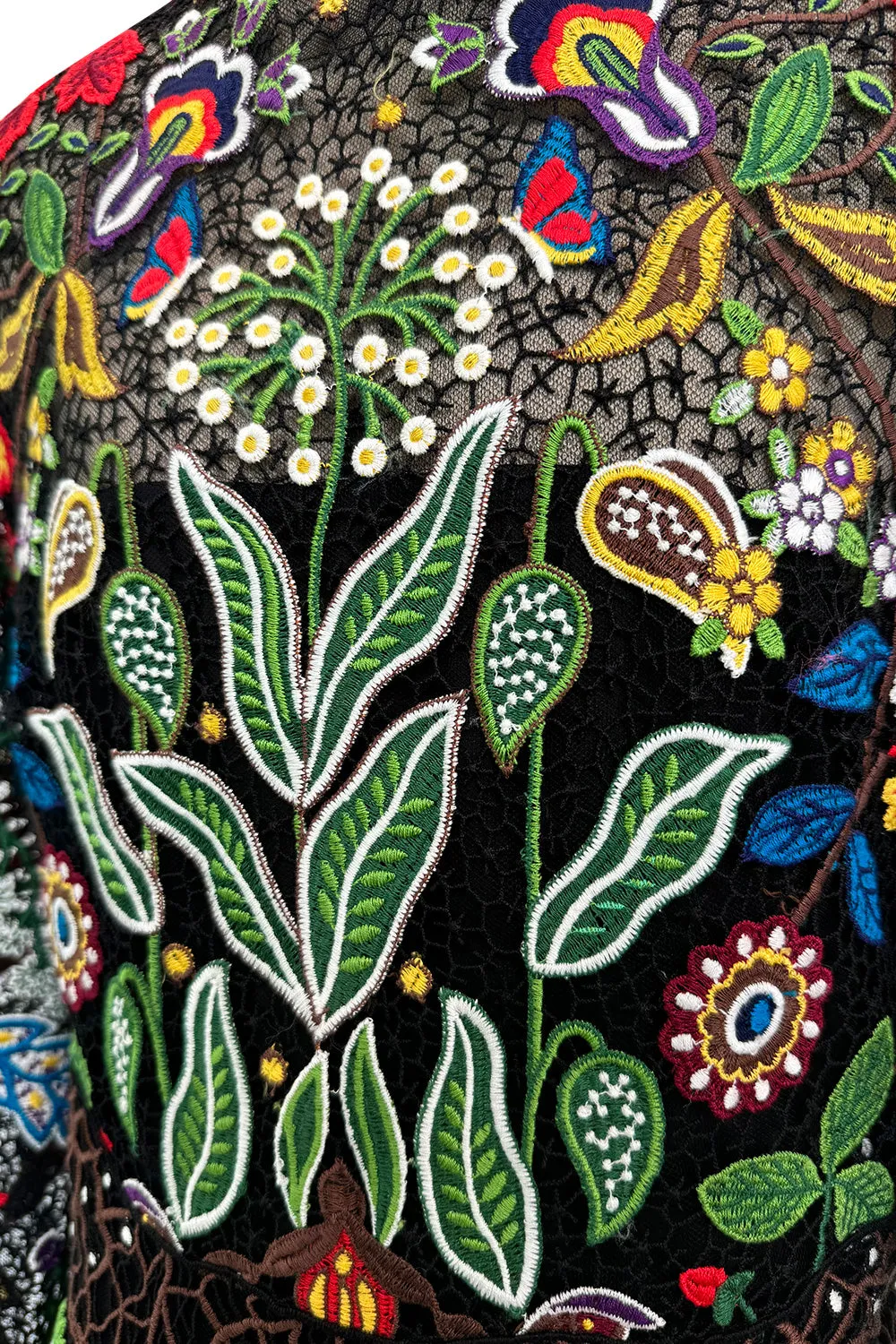 Exquisite Resort 2016 Valentino by Pierpaolo Piccioli & Maria Grazia Chiuri Embroidered Dress