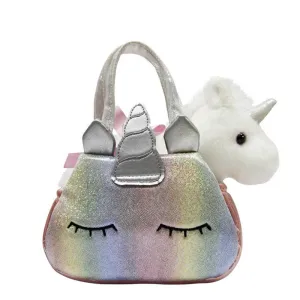 Fancy Pal Unicorn Pastel Rainbow Bag