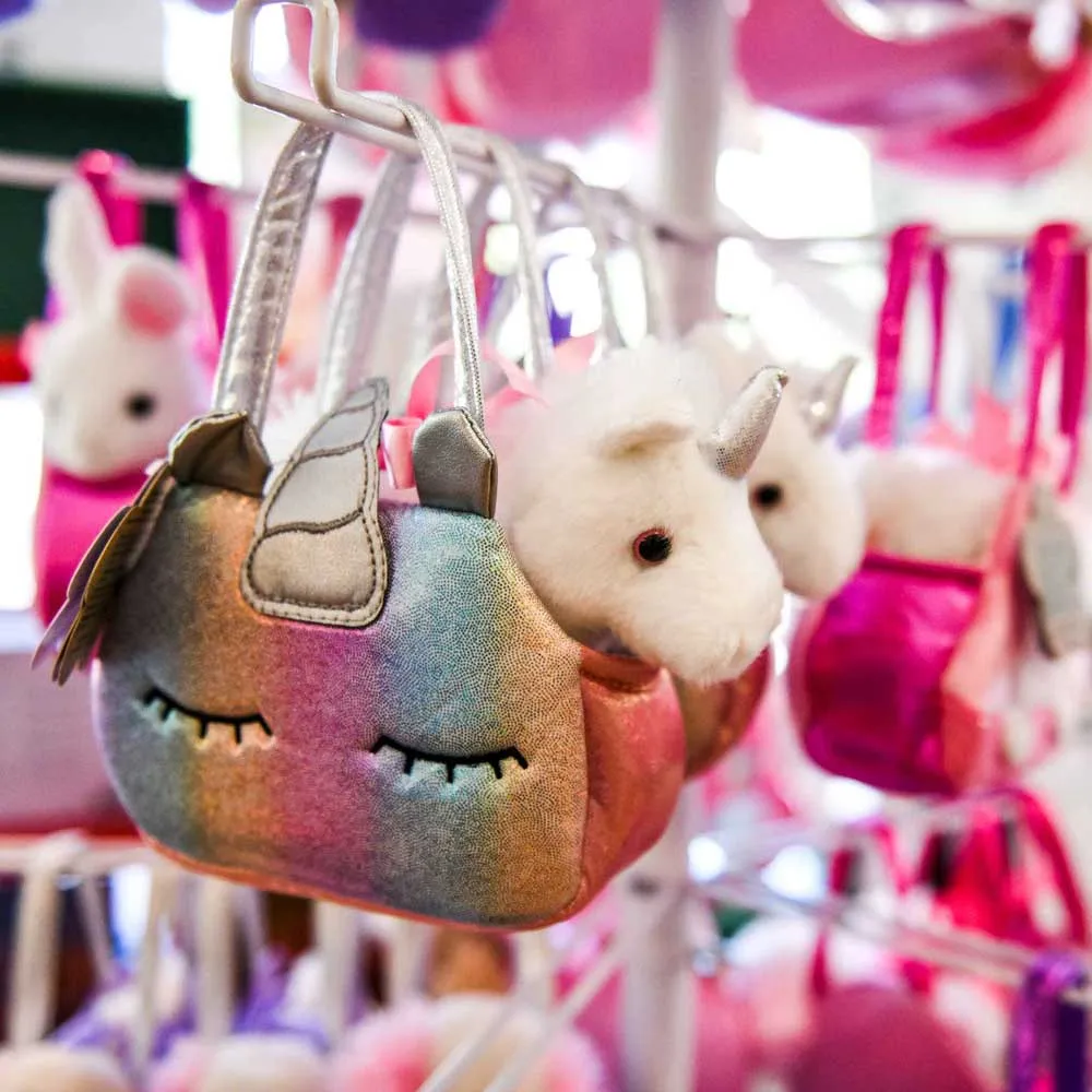 Fancy Pal Unicorn Pastel Rainbow Bag