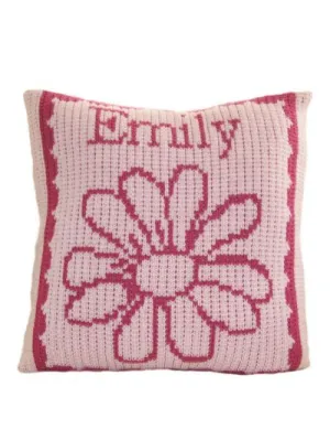 FLOWER & NAME PILLOW