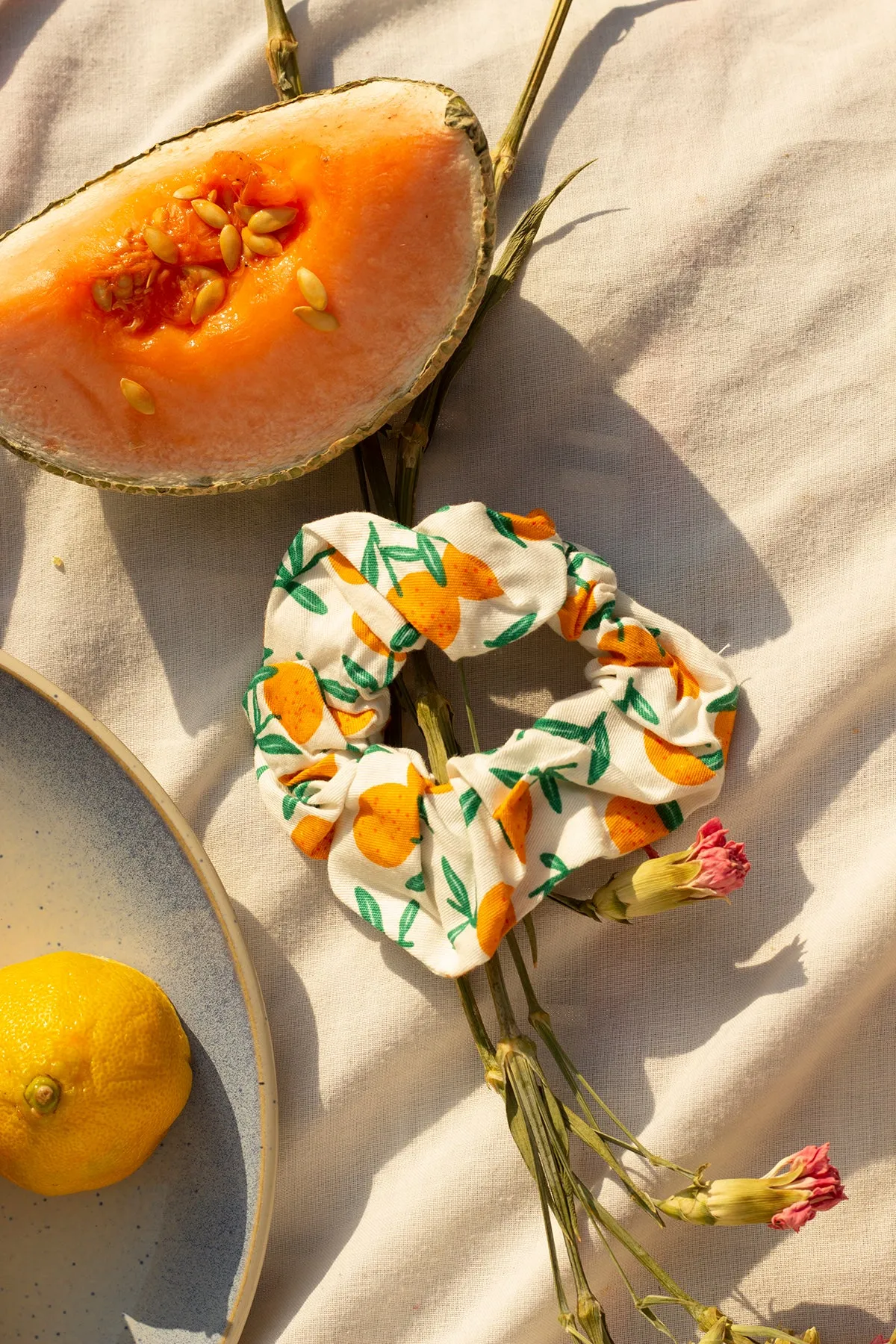 Fruity Tutti Print Scrunchie
