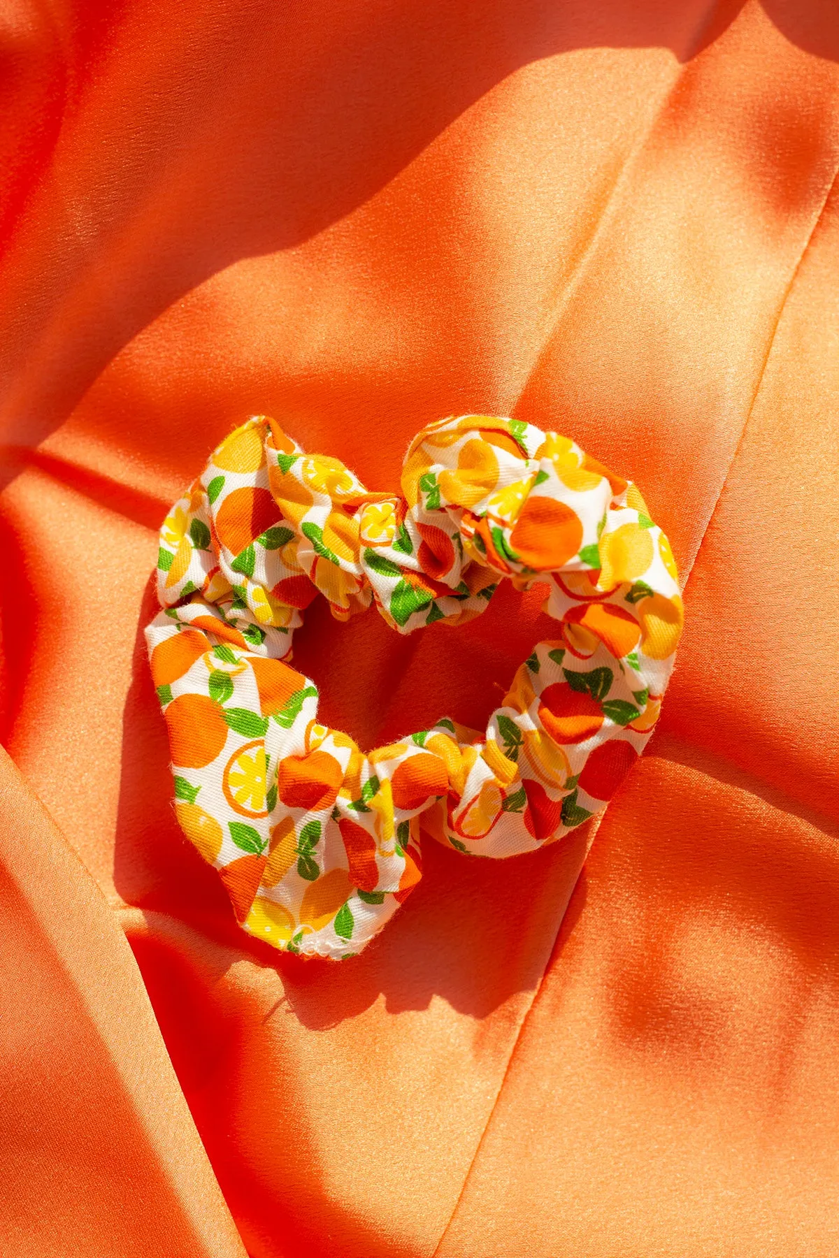 Fruity Tutti Print Scrunchie