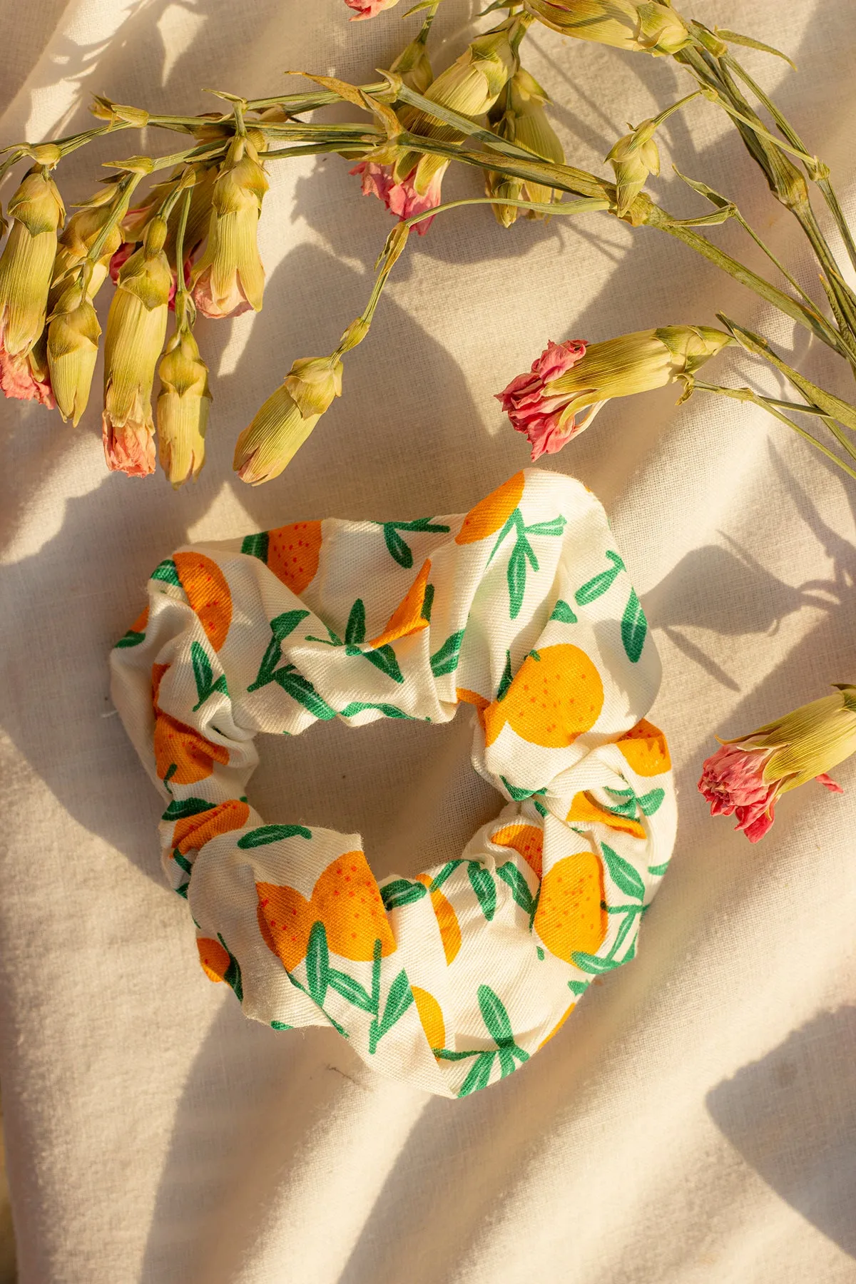 Fruity Tutti Print Scrunchie