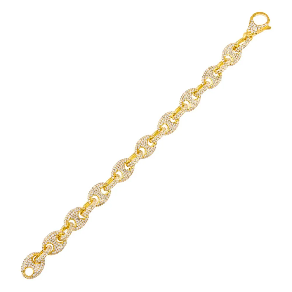 Full Pavé Mariner Chain Bracelet