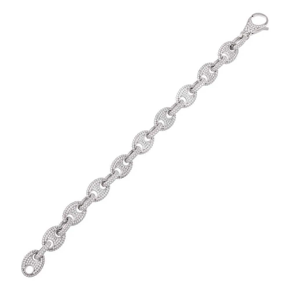 Full Pavé Mariner Chain Bracelet