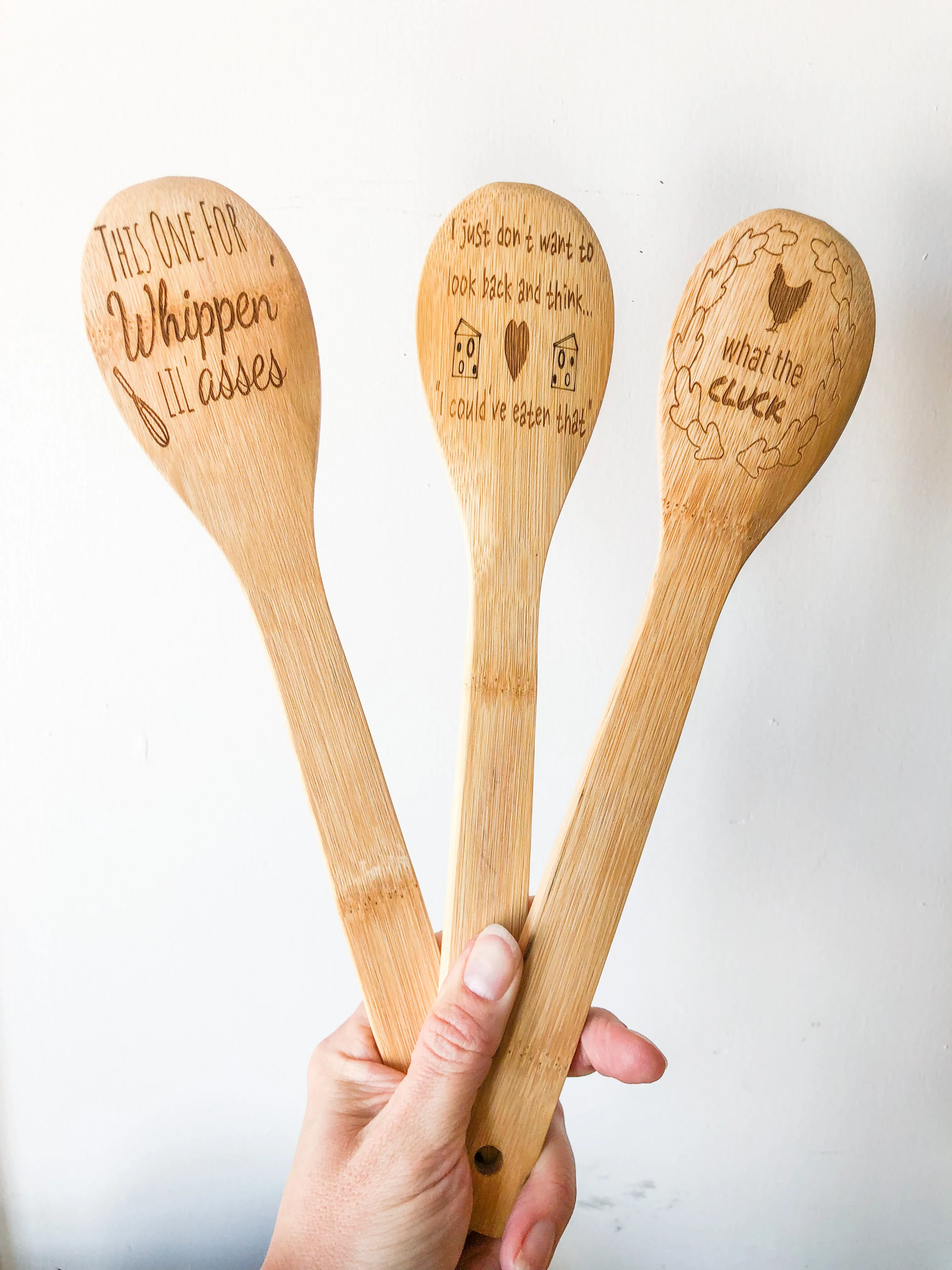 Funny Kitchen Wooden Spoons