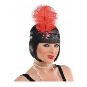 Gatsby Girl Roaring 20's Flapper Headpiece Headband