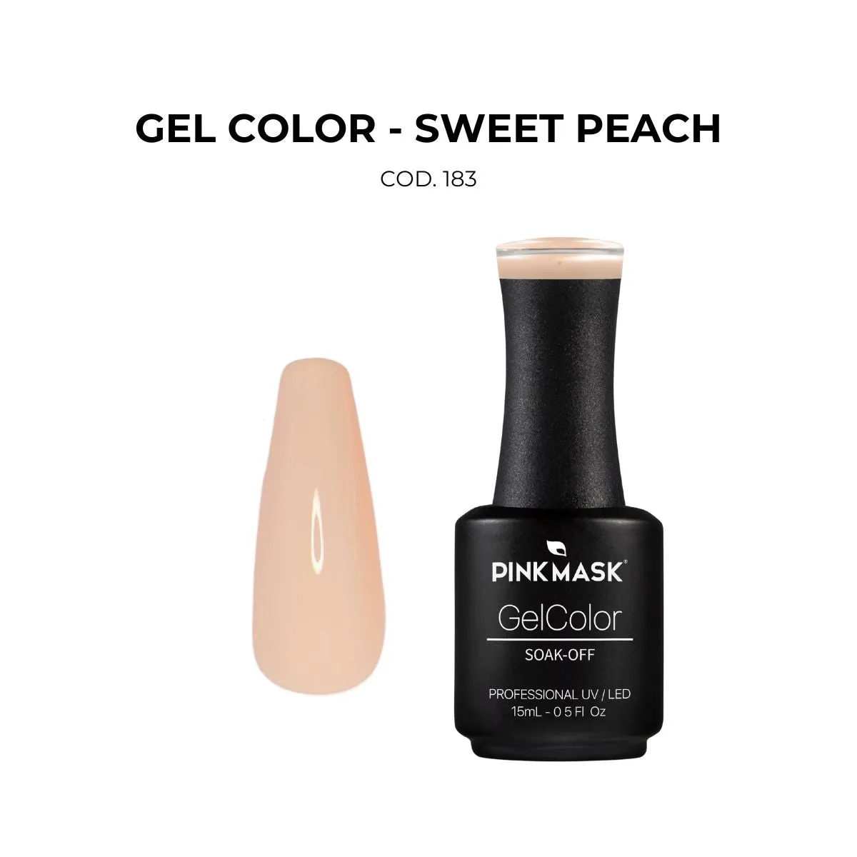 Gel Color - Sweet Peach - SWEET Col.
