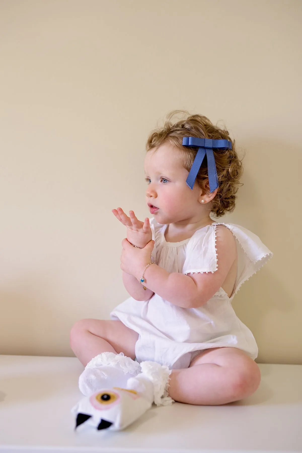 Grosgrain Bow Clip Set (2) - Sweet Nectar