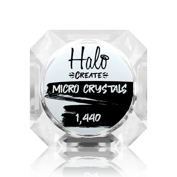 Halo Nail Art Micro Crystals