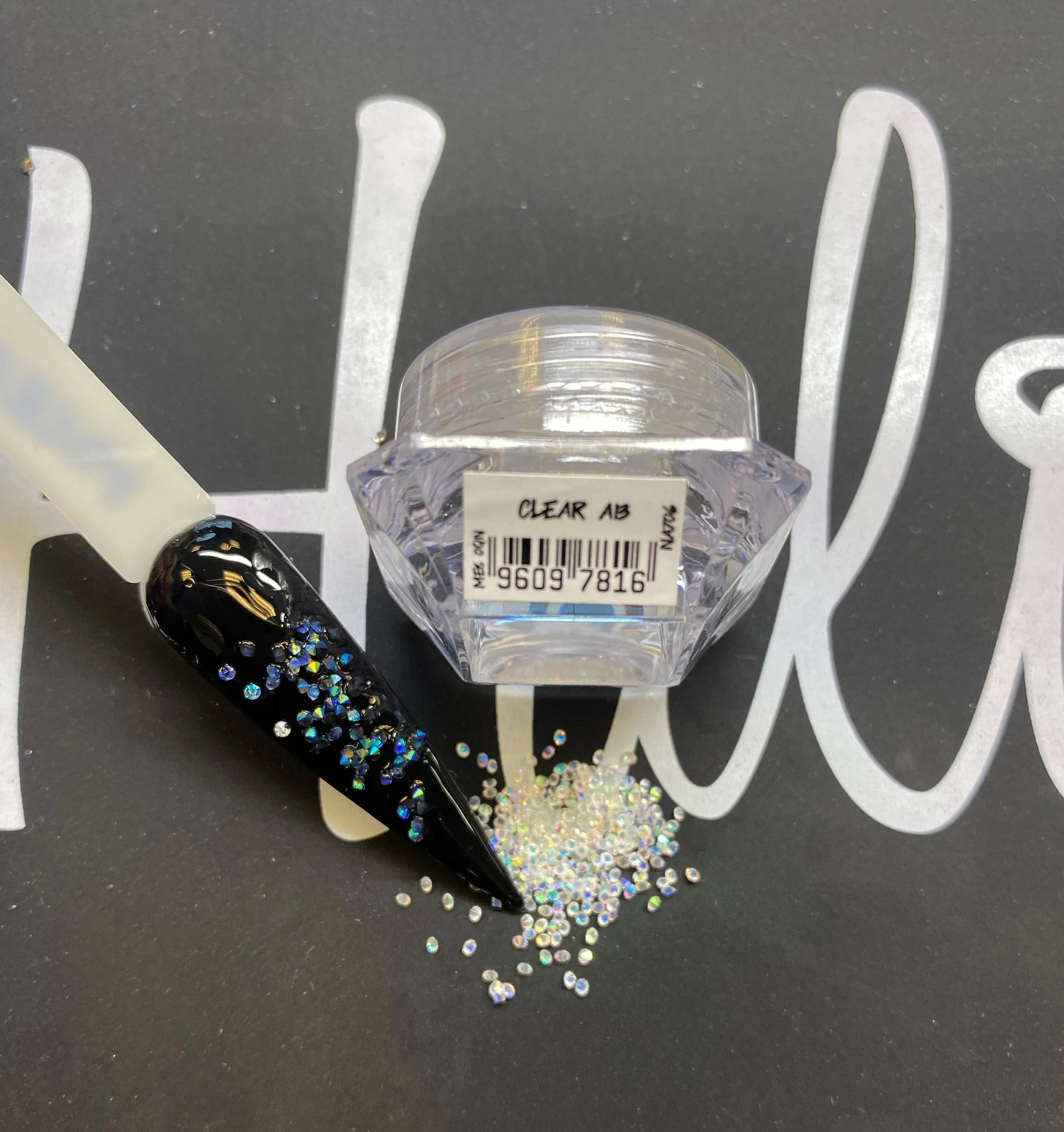 Halo Nail Art Micro Crystals