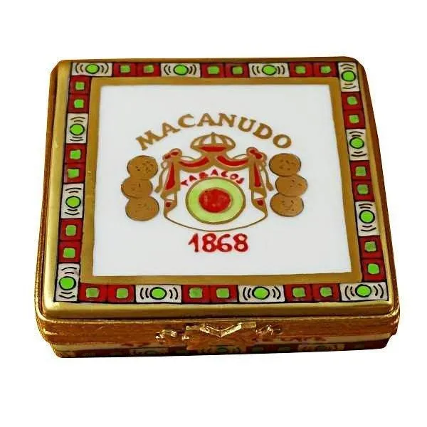 Hand-painted Cigar Figurine limoges box