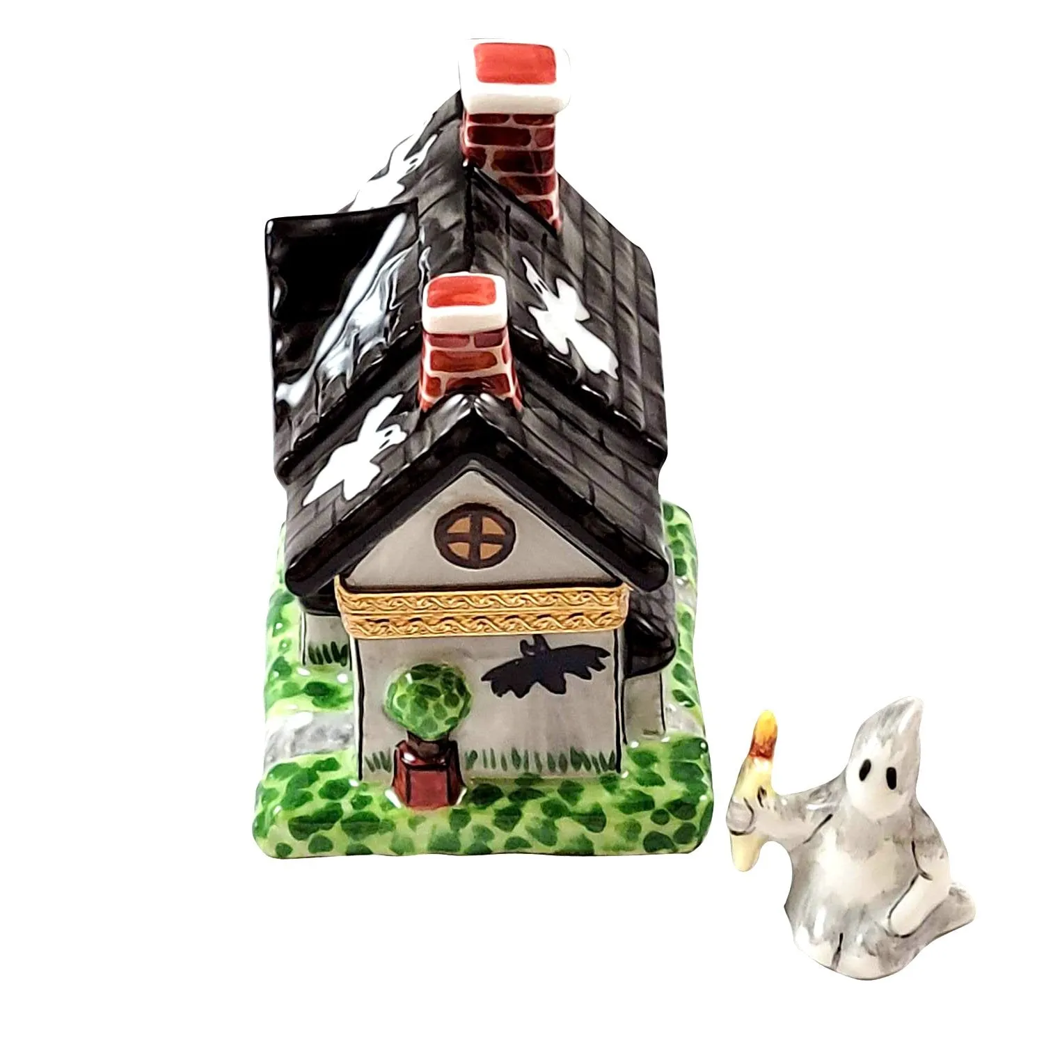 Haunted House w Removable Ghost