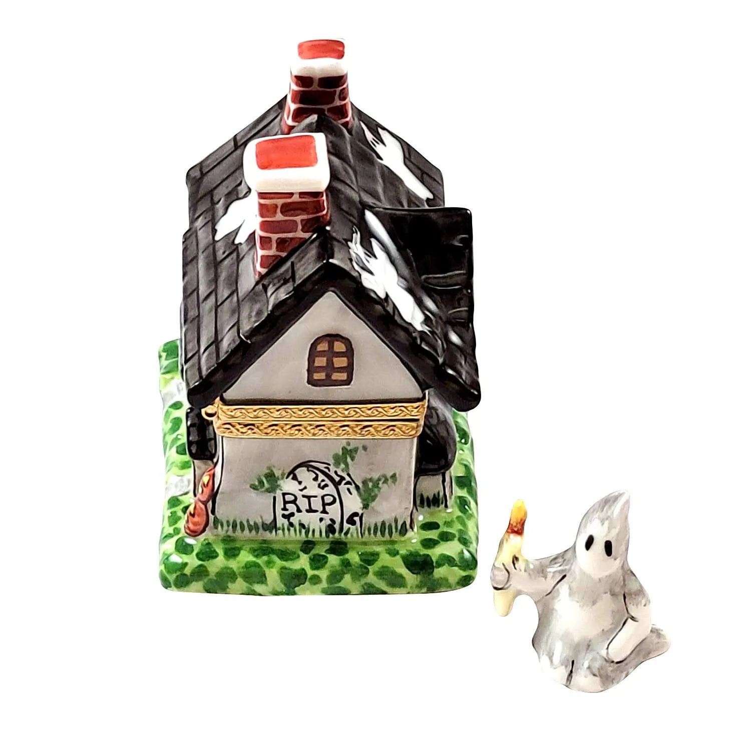 Haunted House w Removable Ghost