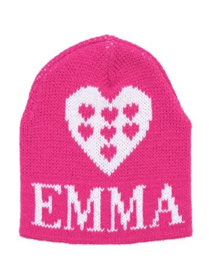 HEART ON HEART HAT - REGULAR OR EARFLAP