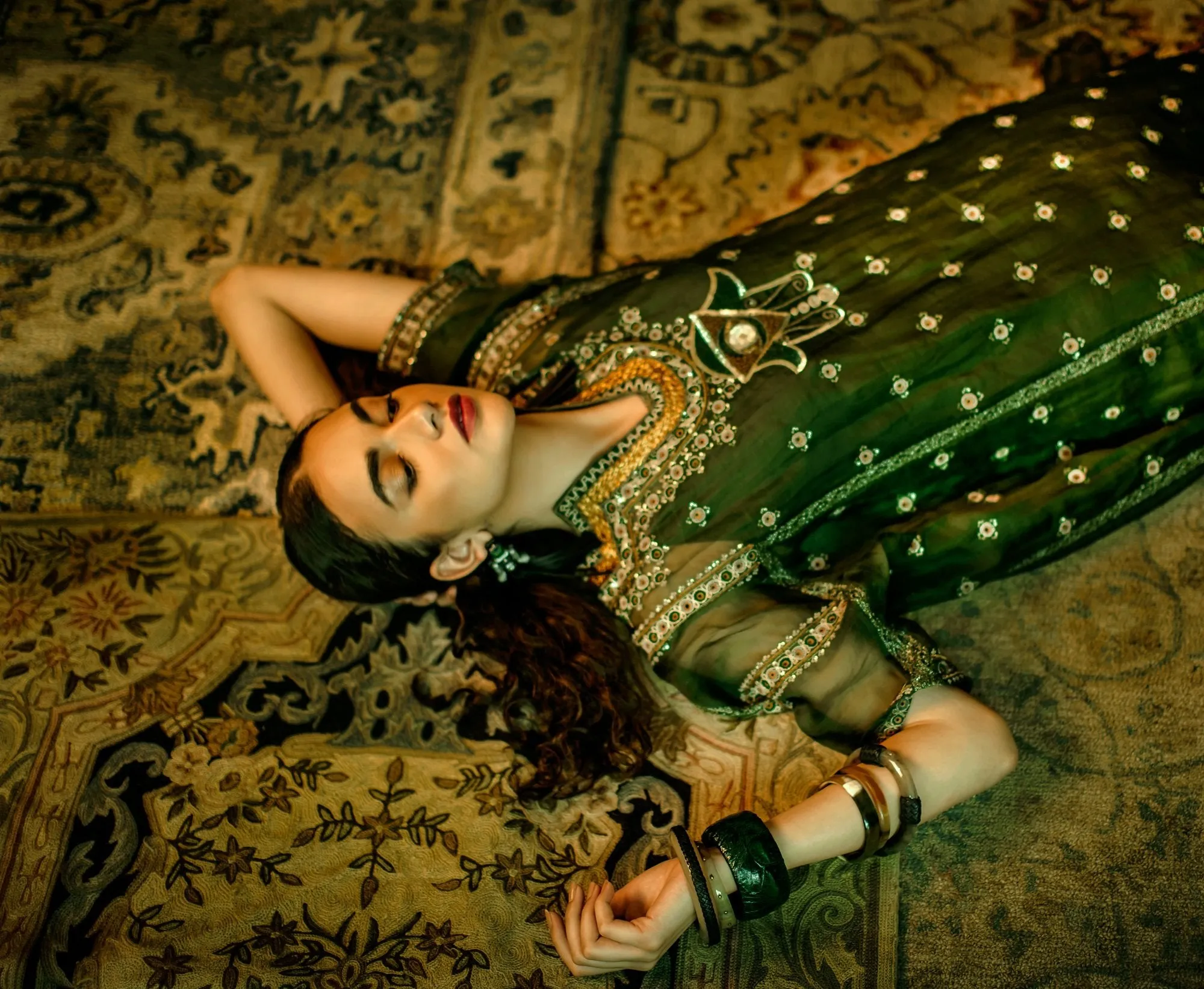 Heirloom  -   the-emerald-banjara-dress-light