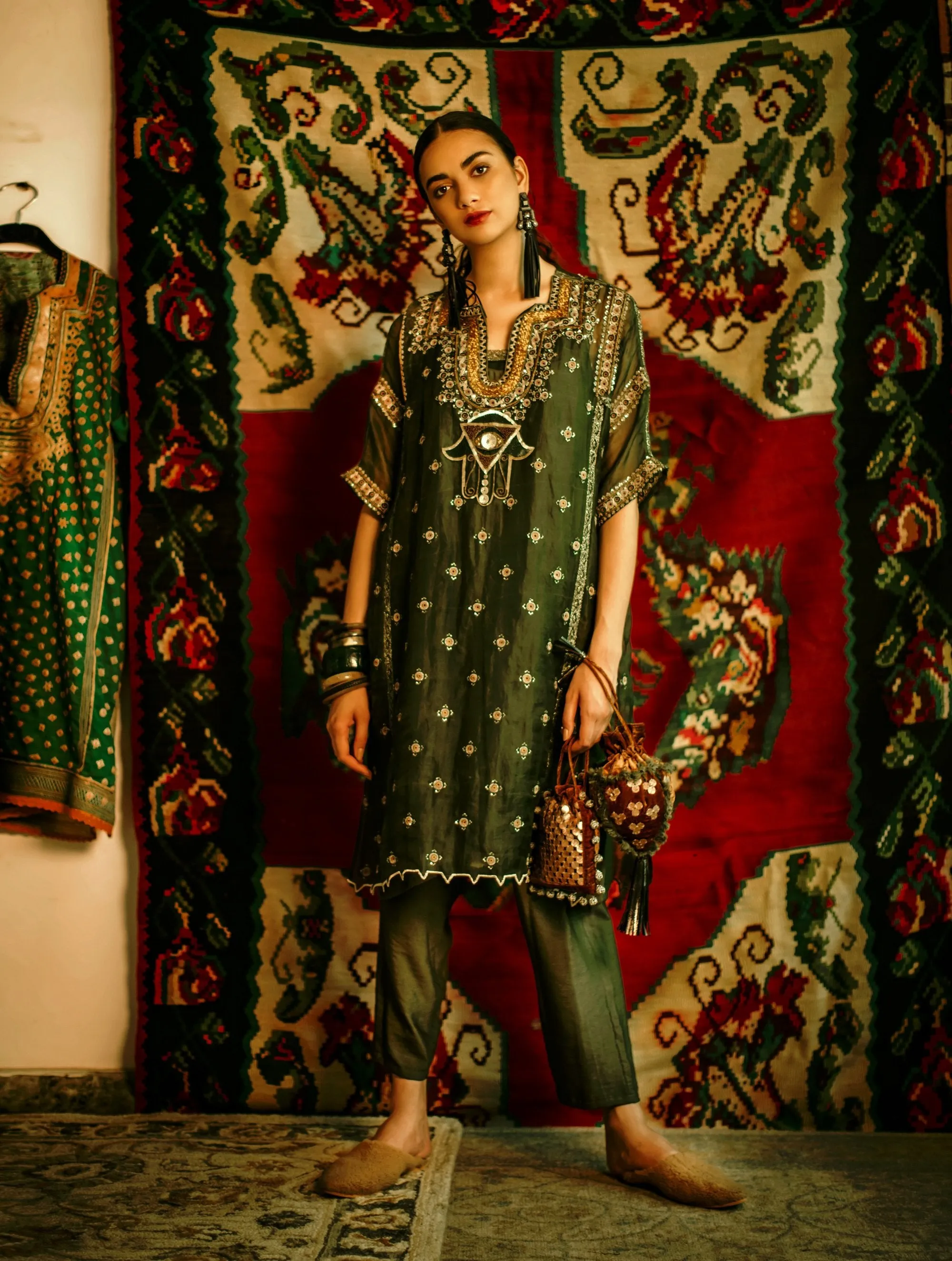 Heirloom  -   the-emerald-banjara-dress-light