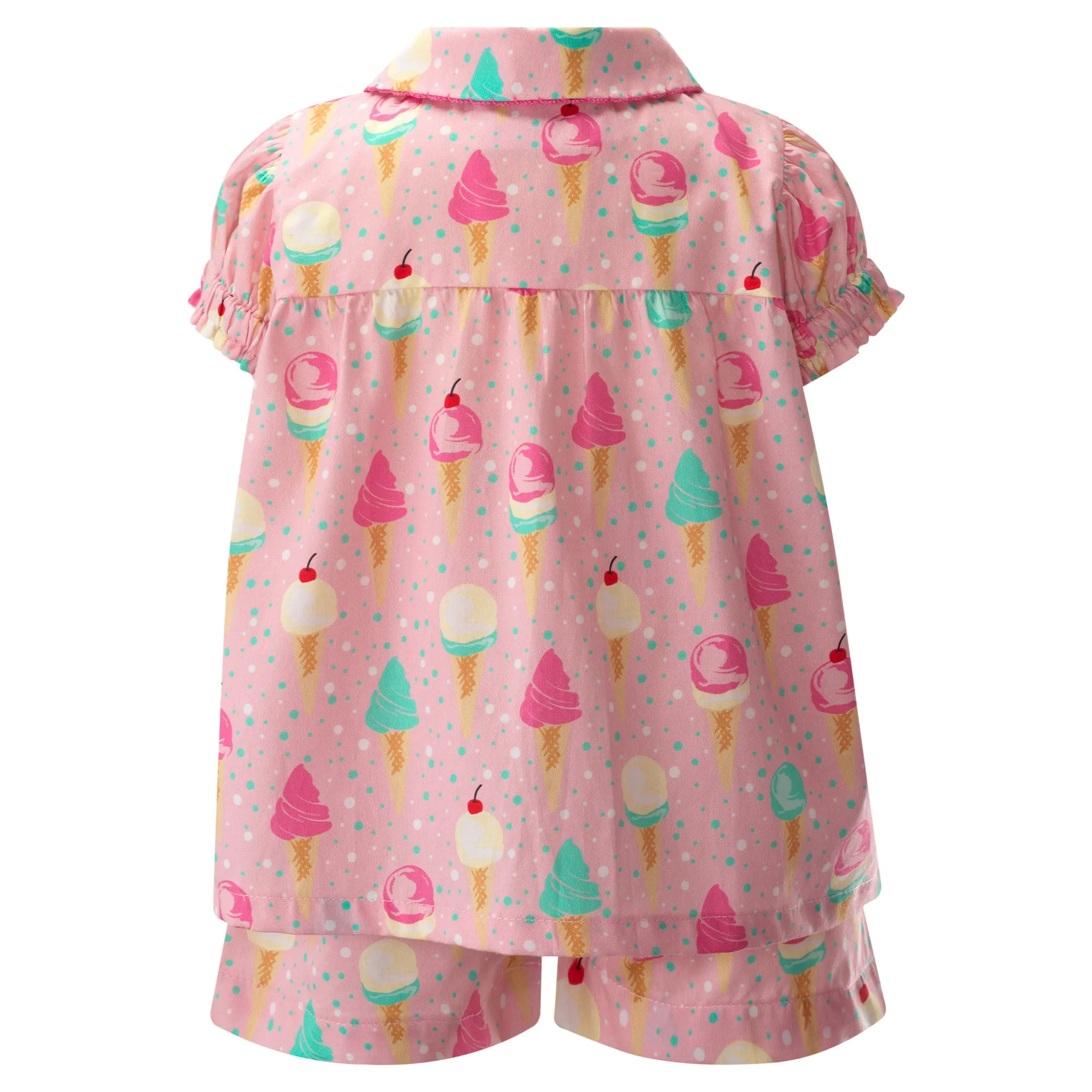 Ice Cream Babydoll Short Pyjamas
