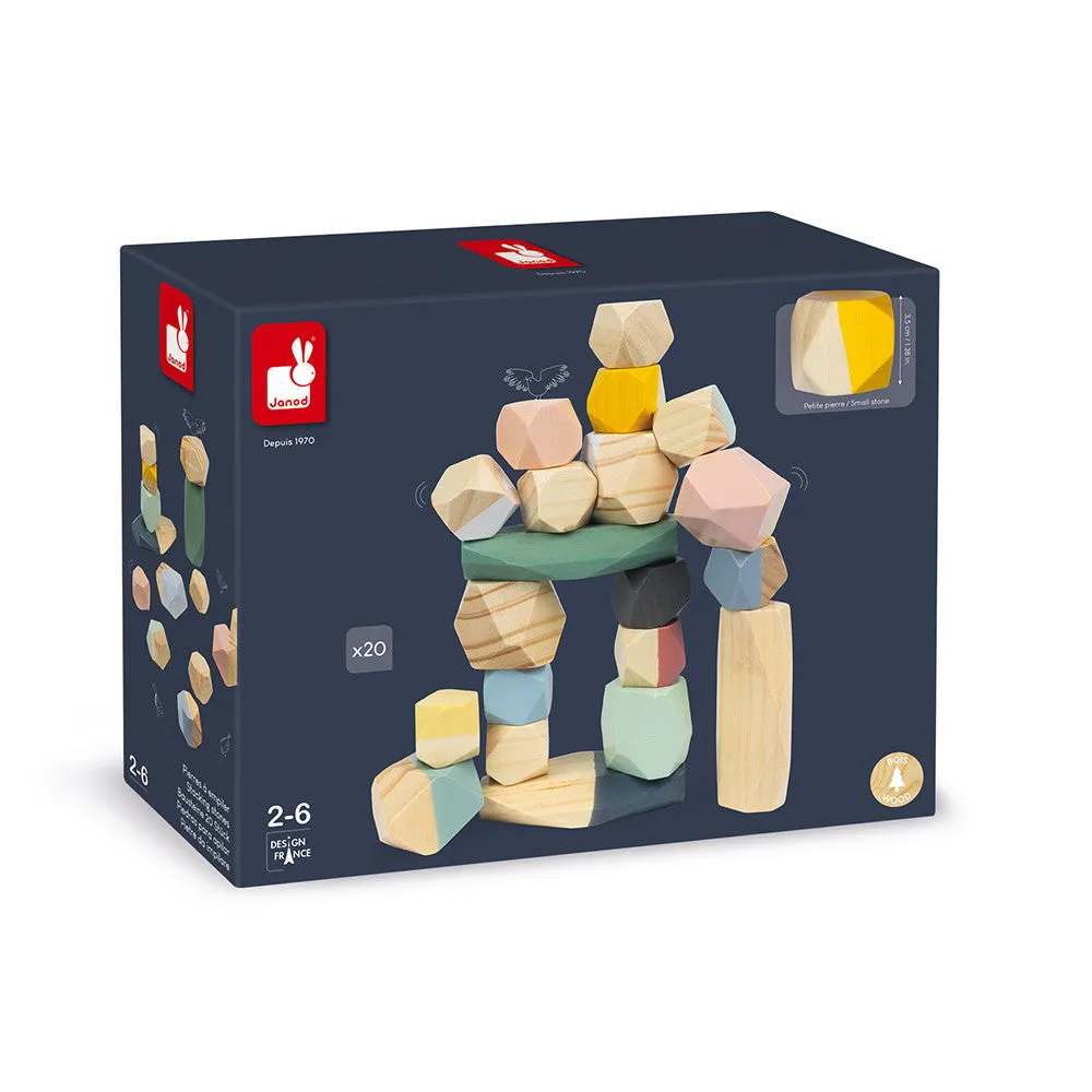 Janod - Sweet Cocoon Stacking Stones