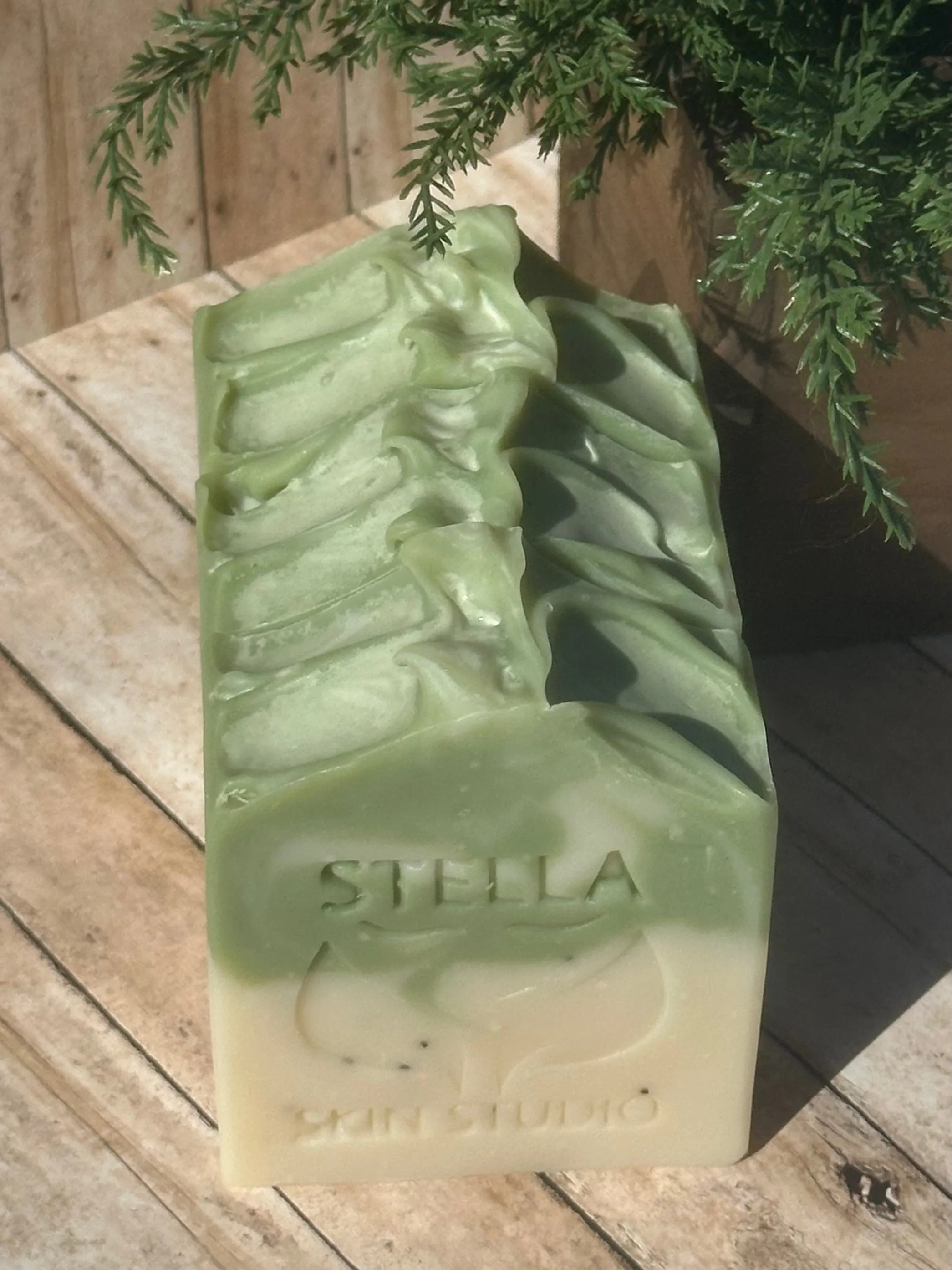 Juicy Pear Soap Bar Made With Organic & Natural Ingredients Oversized 6 oz. Bar