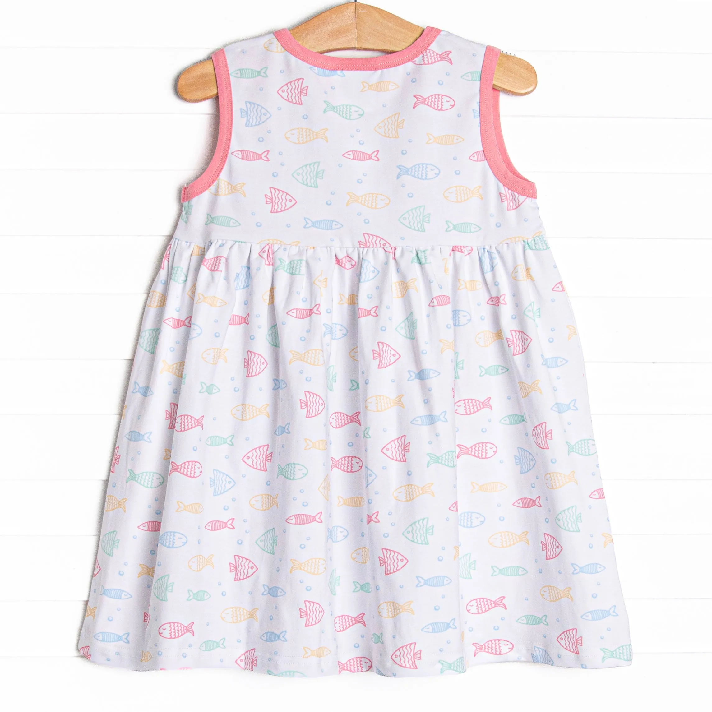 Just Keep Swimming Dress, Pink