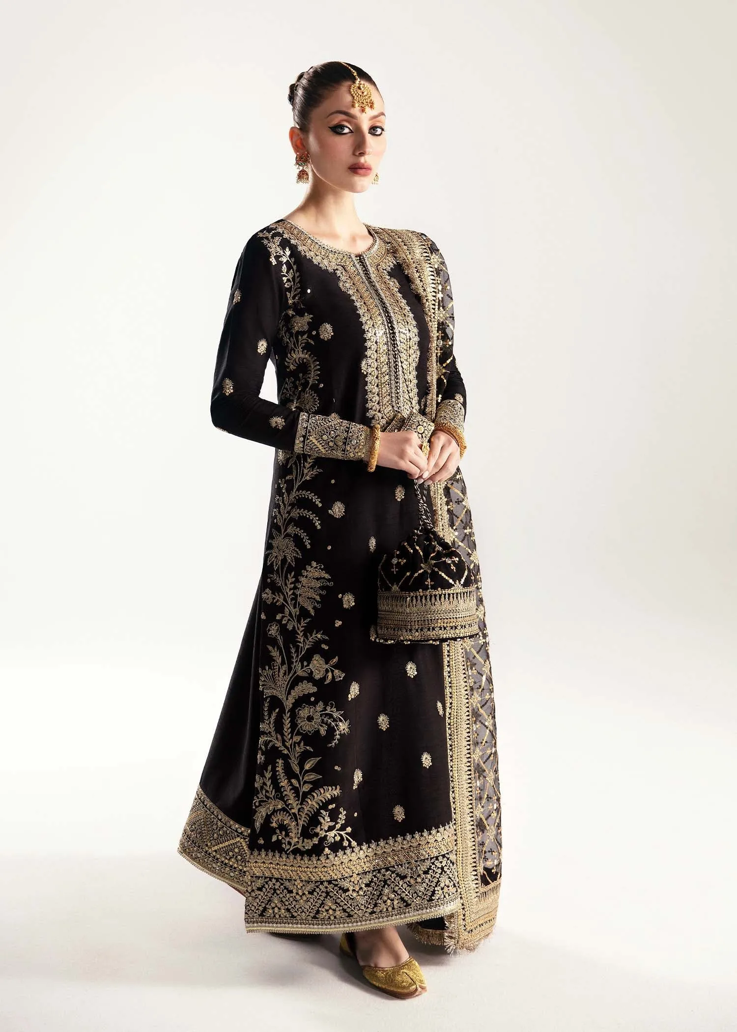 Kanwal Malik Wedding Festive Chiffon Embroidered Unstitched D-21 RAHA