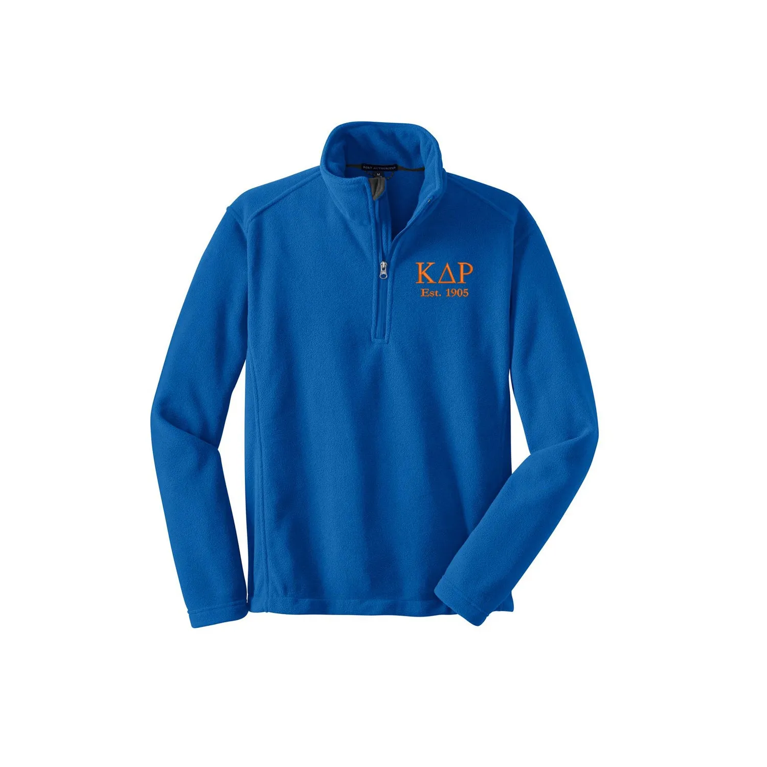 Kappa Delta Rho Est Quarter Zip Fleece Pullover