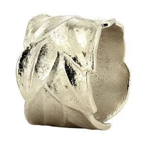 Laurel Leaf Napkin Ring Silver