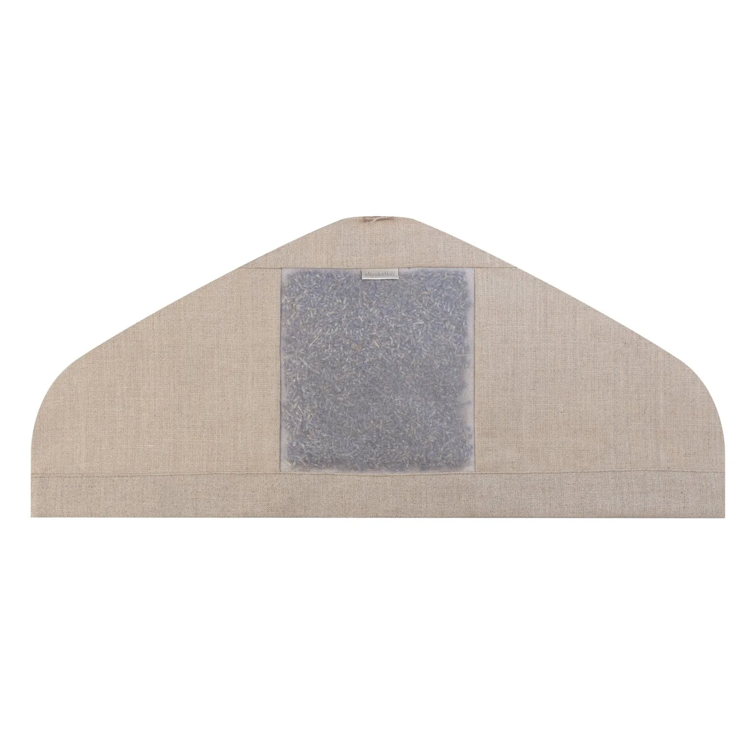 Lavender Hanger Cover Natural Linen