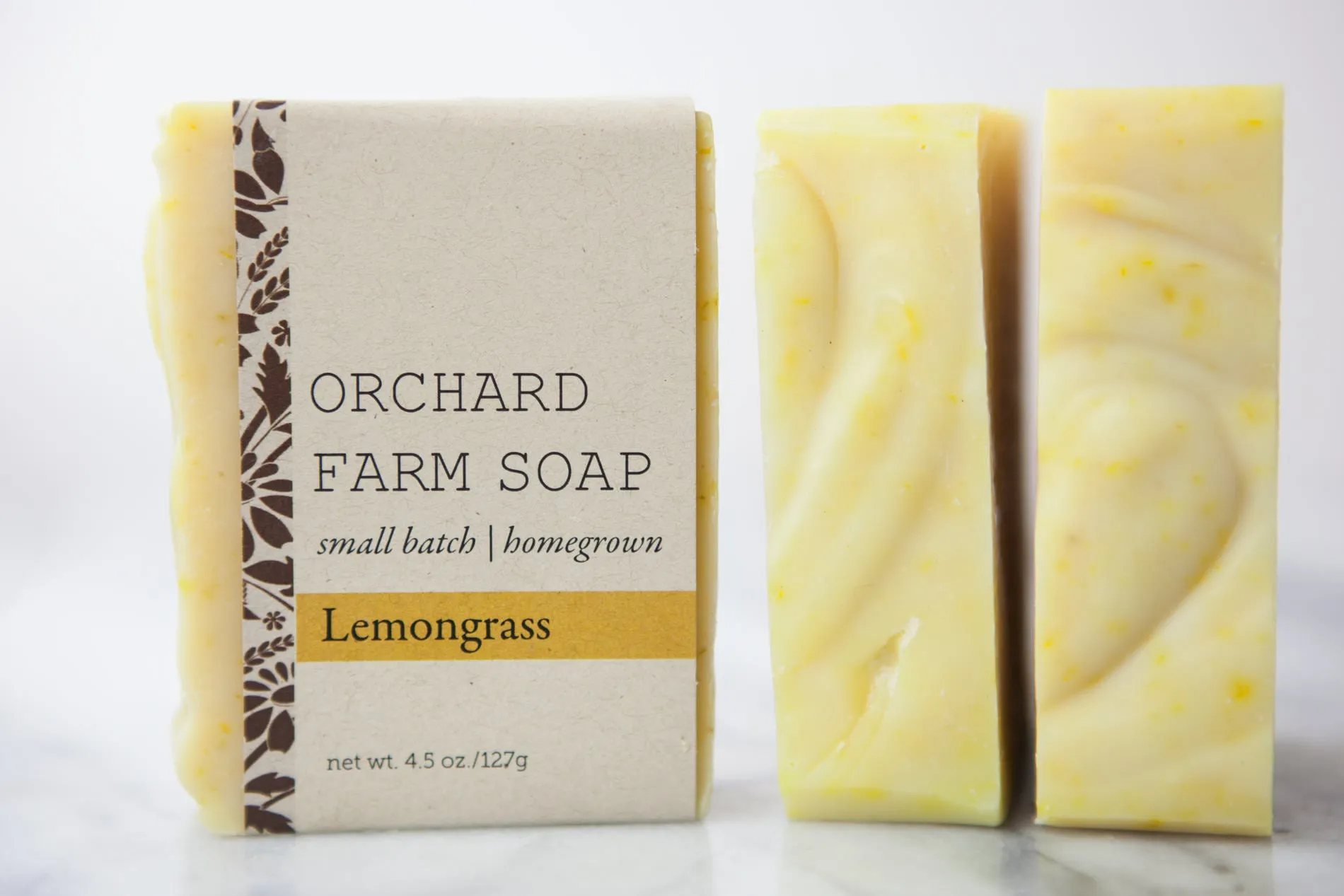 Lemongrass Calendula Soap Bar