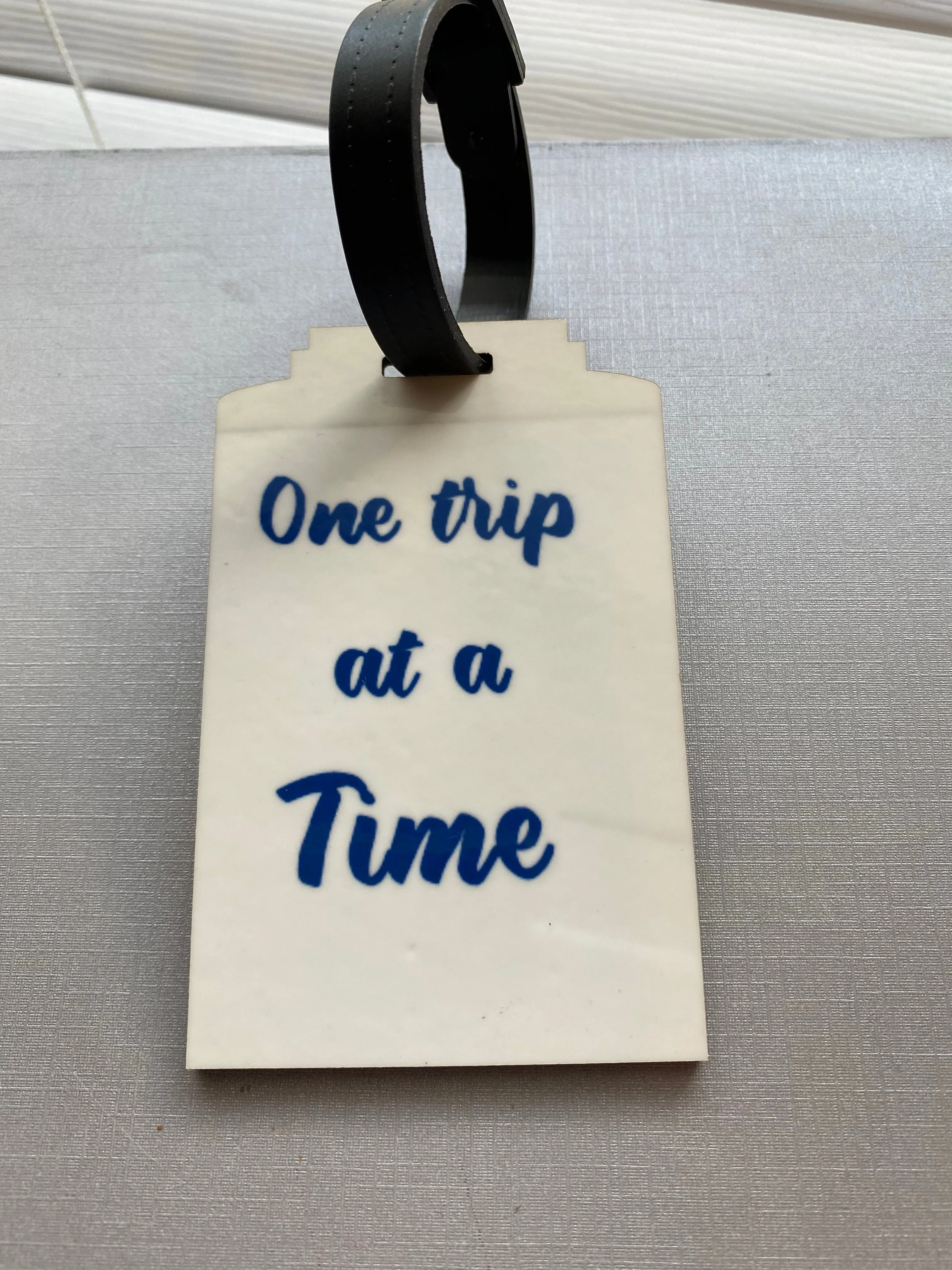 Life is a gift make every moment count - Personalized Passport Cover And Luggage Tag - $25 a set