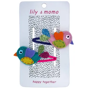 Lily and Momo Hair Clips - Little Birdies