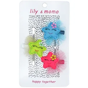 Lily and Momo Hair Clips - Sweet Little Stars