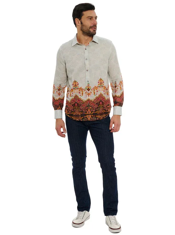 Limited Edition The Crown Jewel Long Sleeve Button Down Shirt