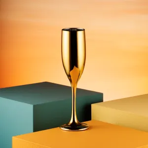 Love Island Gold Champagne Flute - Set of 2