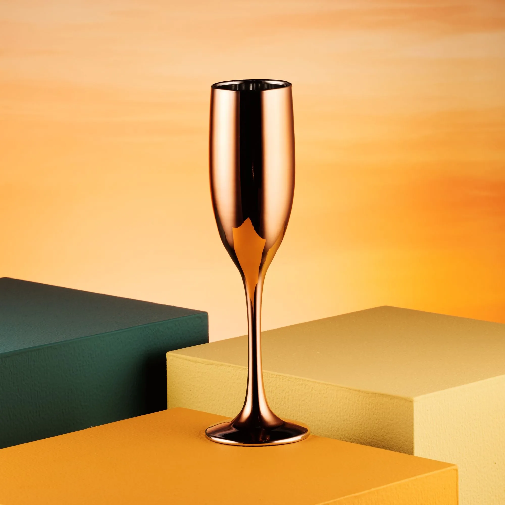 Love Island Rose Gold Champagne Flute - Set of 2