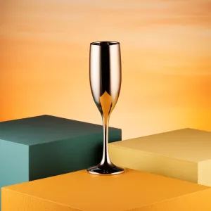 Love Island Silver Champagne Flute - Set of 2